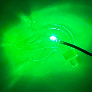 LED Light-Up Green Flame Torch, DIY System, .8mm