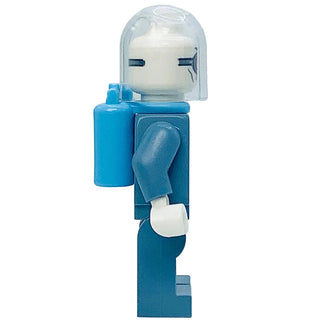 Mr. Freeze - Sand Blue Outfit, Bright Light Blue Air Tanks, sh1082 - LEGO® Batman™ Minifigure Minifigure LEGO®