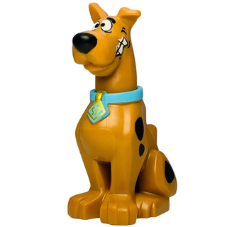 Scooby-Doo - Sitting with Chattering Teeth, 20690pb01c02 Minifigure LEGO® Like New