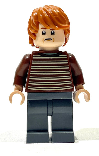 Ron Weasley - Reddish Brown Striped Sweater, hp436 Minifigure LEGO®   
