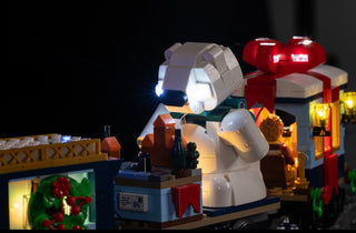 Holiday Express Train 10361 Custom Lighting Kit for LEGO® Set Light up kit United Brick Co®
