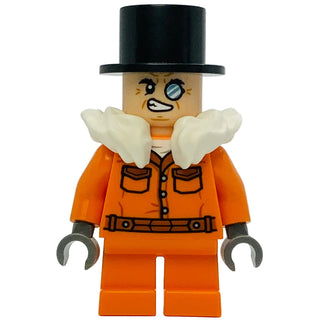 The Penguin - Prison Jumpsuit, Side Pockets, Light Nougat Head, sh1090 - LEGO® Batman™ Minifigure Minifigure LEGO®