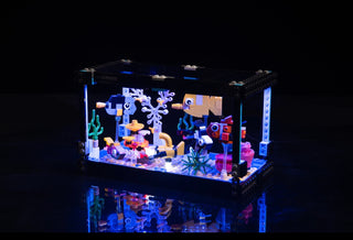 Fish Tank 31122 Custom Lighting Kit for LEGO® Set