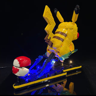Pikachu & Poke Ball 72152 Custom Lighting Kit for LEGO® Set