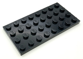 Plate 4x8, Part# 3035 Part LEGO® Black  