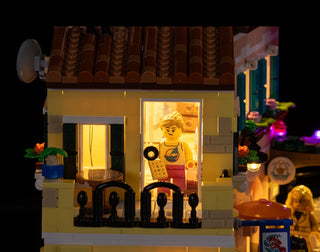 Italian Riviera 21359 Custom Lighting Kit for LEGO® Set Light up kit United Brick Co®