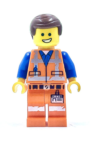 Emmet,  Emmet - Smile / Scared, Worn Uniform, tlm125 Minifigure LEGO®   