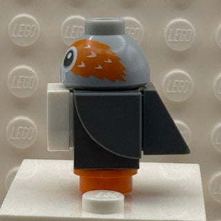 Porg - Dark Bluish Gray Body, Wings and Tail, Porg02 LEGO® Animals LEGO®   