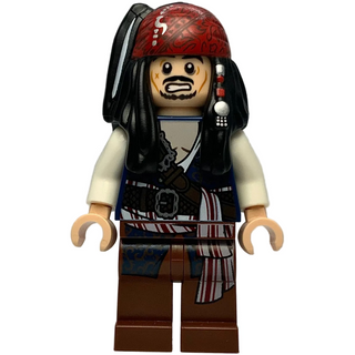 Captain Jack Sparrow, poc035 - LEGO® POTC Minifigure