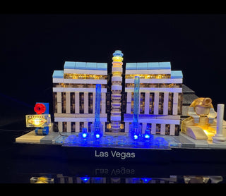 Las Vegas Skyline 21047 Custom Lighting Kit for LEGO® Set