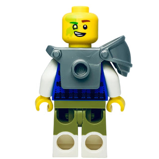 Mateo - Z -Blob Shirt, Flat Silver Shoulder Pad, drm062 - LEGO® DREAMZzzz Minifigure Minifigure LEGO®