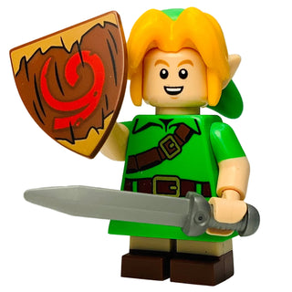 Young Link, loz001 - LEGO® The Legend of Zelda Minifigure Minifigure LEGO® Like New with Accessories
