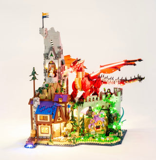 Dungeons & Dragons 21348 Custom Lighting Kit for LEGO® Set Light up kit United Brick Co®