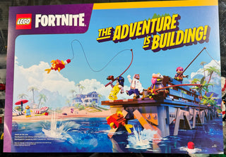 Fortnite Poster - The Adventure is Building Gear United Brick Co®   