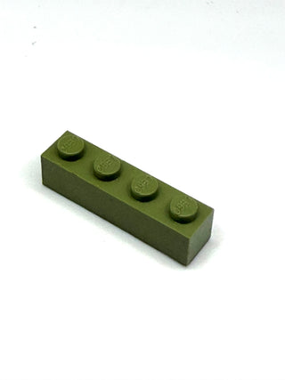 Modulex Set 1141-07 MX Olive Green 1x4 Bricks x200 1975-1981 LEGO Logo
