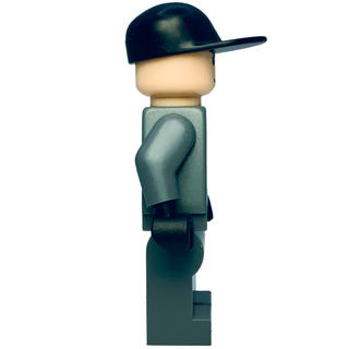 Arkham Asylum Guard - Light Nougat Head, bat020 Minifigure LEGO®