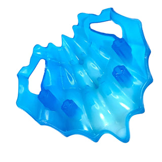 Bionicle Head, Gadunka with Marbled Glow In Dark Opaque Pattern, Part# 57574pb01
