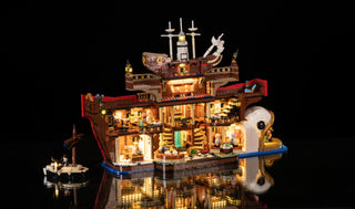 One Piece The Baratie Floating Restaurant 75640 Custom Lighting Kit for LEGO® Set Light up kit United Brick Co®
