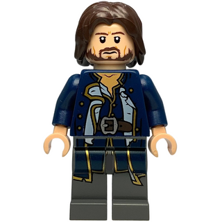 Admiral Norrington, poc005 - LEGO® POTC Minifigure