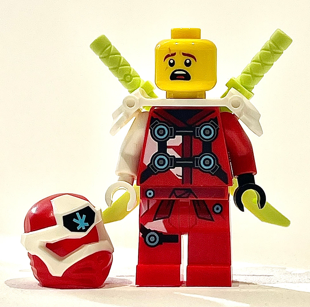 Kai - Digi Kai, Shoulder Armor with Scabbard, njo568 Minifigure LEGO®   