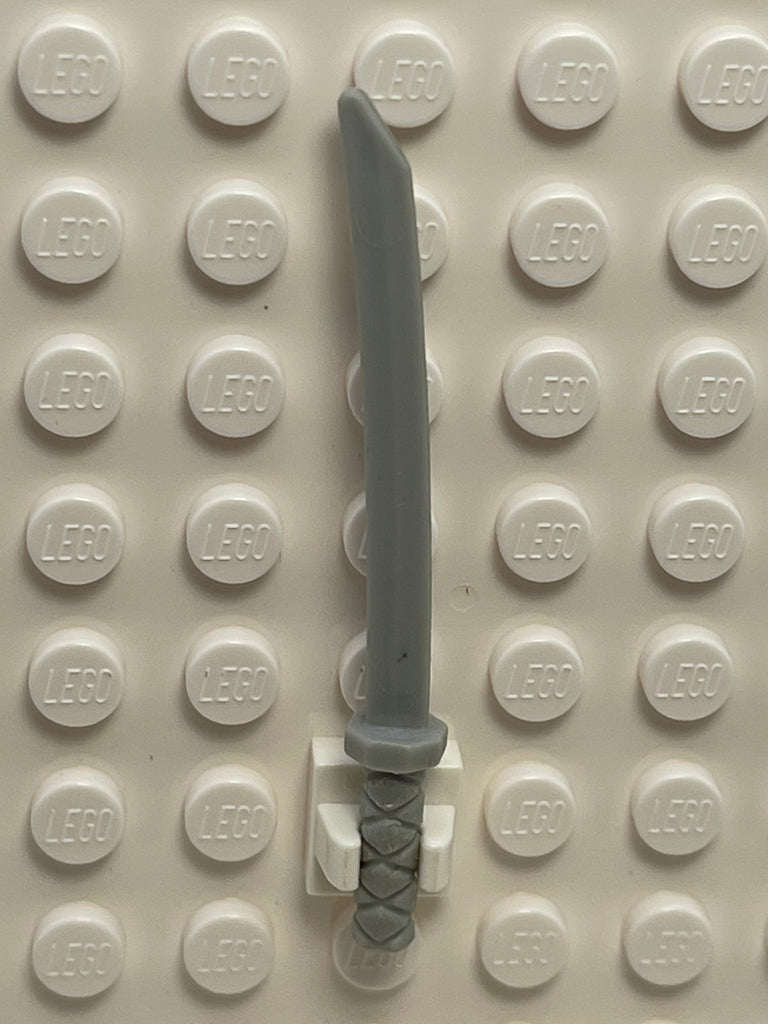LEGO® Silver Gray Ninja Sword Weapon Pack of 6, Ninjago, Ninja, TMNT