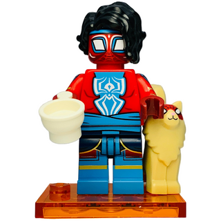 Pavitr Prabhakar / Spider-man India, colspi-6 Minifigure LEGO® With accessories & stand