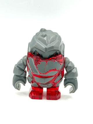 Rock Monster - Meltrox (Trans-Red), pm003 LEGO® Power Miners Minifigure Minifigure LEGO® Slightly Used