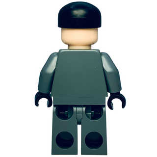 Arkham Asylum Guard - Light Nougat Head, bat020 Minifigure LEGO®