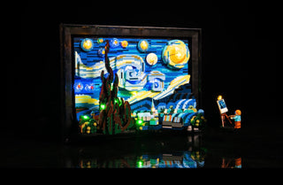 Vincent van Gogh - Starry Night 21333 Custom Lighting Kit for LEGO® Set