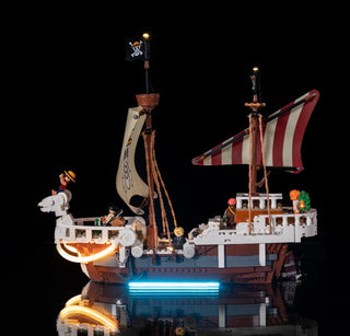 One Piece The Going Merry Pirate Ship 75639 Custom Lighting Kit for LEGO® Set Light up kit United Brick Co®