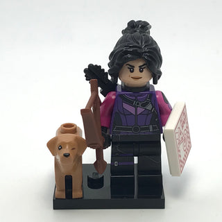 Kate Bishop, Marvel Studios, Series 2, colmar2-7 Minifigure LEGO® With accessories & stand  
