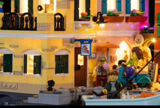 Italian Riviera 21359 Custom Lighting Kit for LEGO® Set Light up kit United Brick Co®