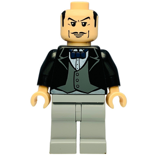 Alfred Pennyworth, bat014 Minifigure LEGO® Like New