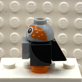 Porg - Black Wings and Tail, V-Shaped between Eyes, Porg01a LEGO® Animals LEGO®   