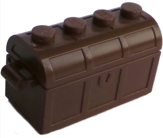 Container, Treasure Chest, Part# 4738a/4739a Part LEGO® Brown  