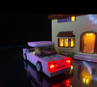 The Simpsons House 71006 Custom Lighting Kit for LEGO® Set