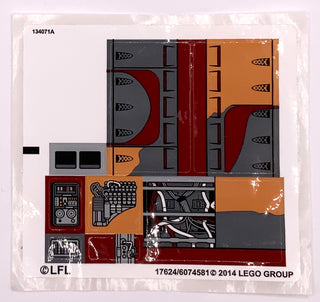 Sticker Sheet for Set Mos Eisley Cantina, 75052, North American Version - (17624/6074581), Part# 75052stk01b Part LEGO® Complete