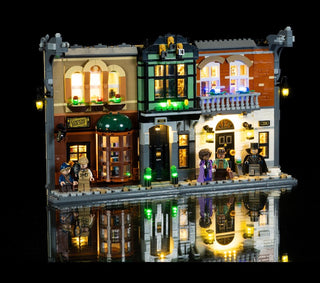 Sherlock Holmes Book Nook 10351 Custom Lighting Kit for LEGO® Set Light up kit United Brick Co®