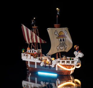 One Piece The Going Merry Pirate Ship 75639 Custom Lighting Kit for LEGO® Set Light up kit United Brick Co®