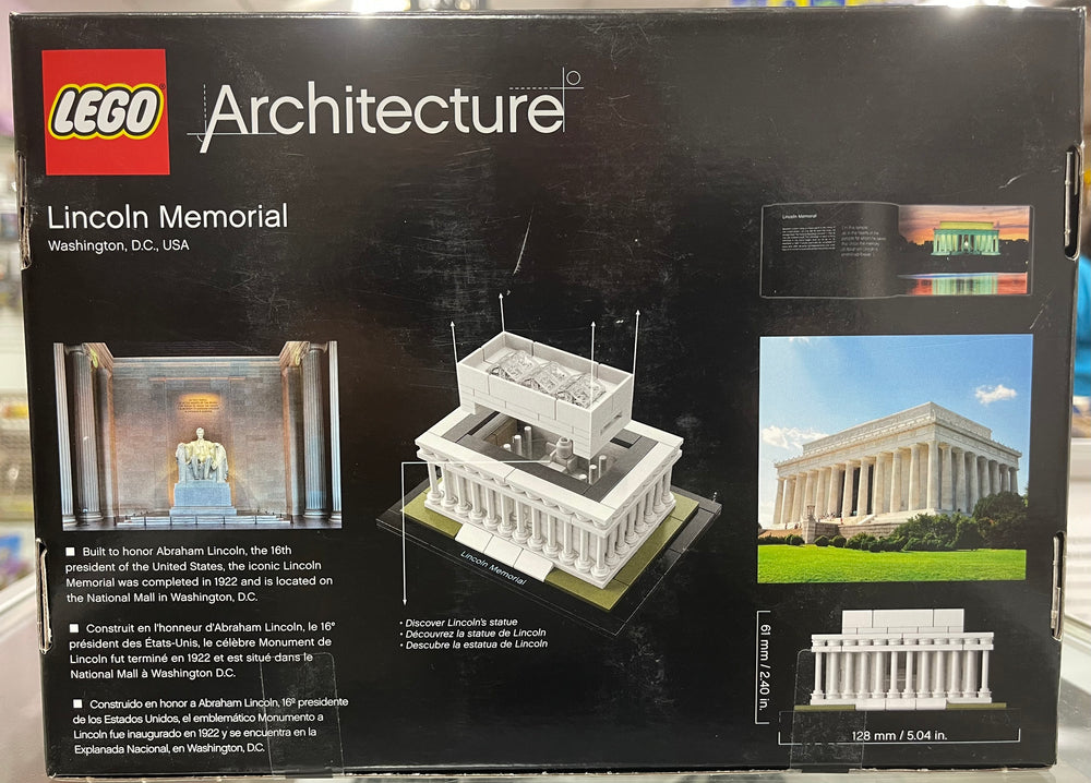 Lincoln Memorial, 21022 Building Kit LEGO®   