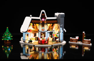Santa's Visit 10293 Custom Lighting Kit for LEGO® Set
