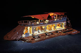 Jabba's Sail Barge 75397 Custom Lighting Kit for LEGO® Set