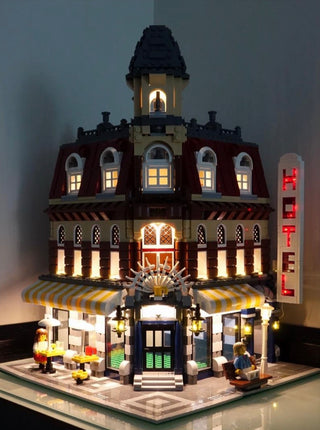 Cafe Corner Modular 10182 Custom Lighting Kit for LEGO® Set