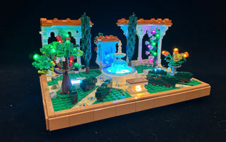Fountain Garden 10359 Custom Lighting Kit for LEGO® Set