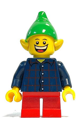 Elf - Plaid Button Shirt, hol047 Minifigure LEGO®   