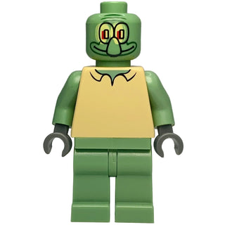MISPRINT Squidward, bob003 - LEGO® SpongeBob Minifigure
