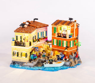 Italian Riviera 21359 Custom Lighting Kit for LEGO® Set Light up kit United Brick Co®