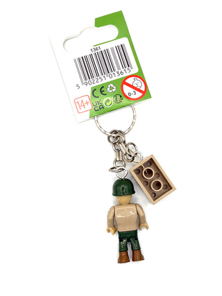 US Soldier 29th ID Figure Key Chain Made in Poland by COBI Key Chain Cobi Toys