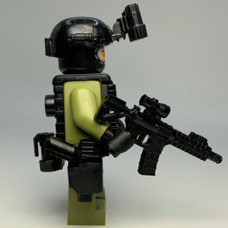 DEA Special Response Team SRT Officer Custom Minifigure, BB60