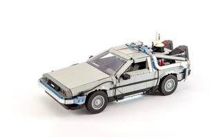 Back to the Future Time Machine 10300 Custom Lighting Kit for LEGO® Set Light up kit United Brick Co®